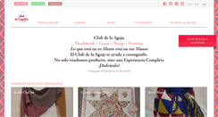 Desktop Screenshot of clubdelaaguja.com