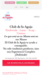 Mobile Screenshot of clubdelaaguja.com